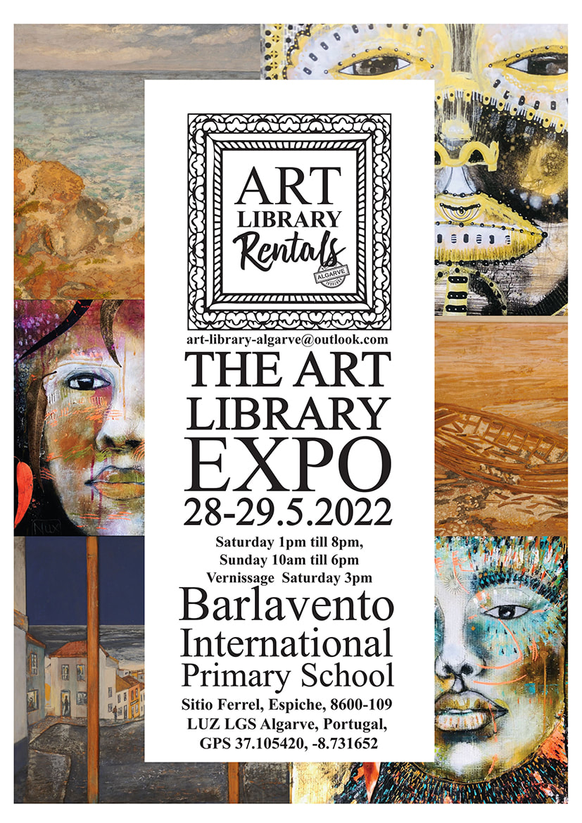 art library expo, intersensa, I am..., Jacqueline Lemmens, expositie Portugal, exposition Algarve