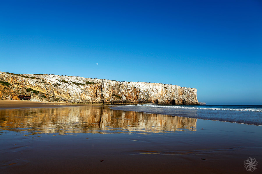 Praia do Beliche, Portugal, Sagres, surfen, surfstrand, fotogalerij, rotsen, kliffen, fotoverkoop