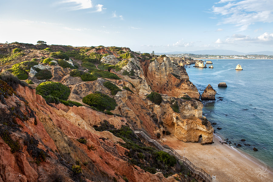 Praia do Camilo, Lagos, idyllisch strand Algarve, zuidkust Portugal, fotogalerij, fotoverkoop, fotobewerking